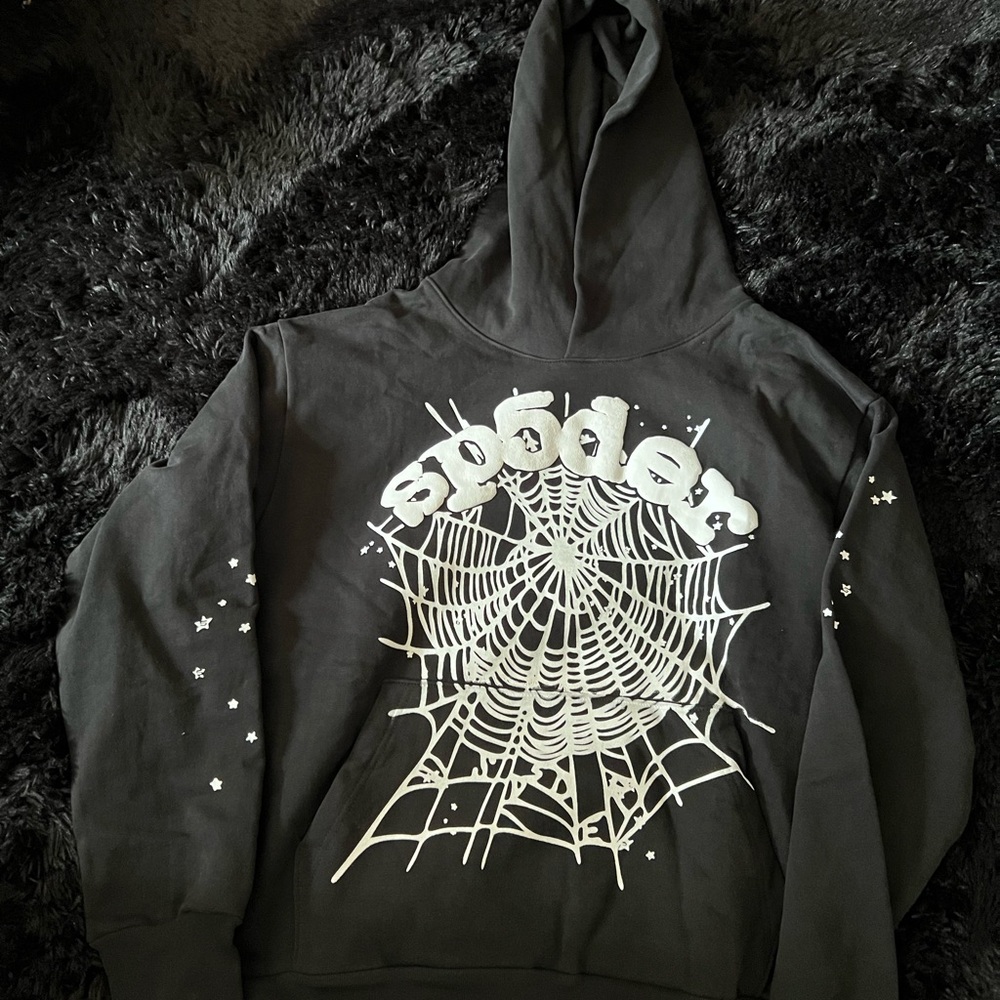 Sp5der Hoodie (Black)